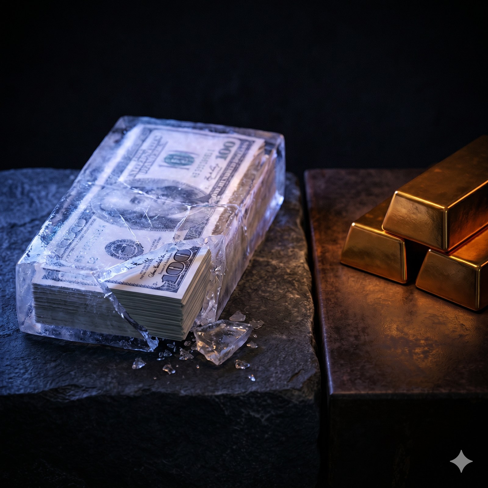 冰封的美鈔與溫暖的黃金:對手方風險被武器化後的新避險邏輯